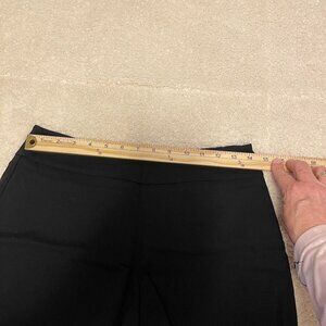 Black Womens Mid-Rise Dress Shorts M Korye Rayon/Nylon/Spandex Blend Stylish & C